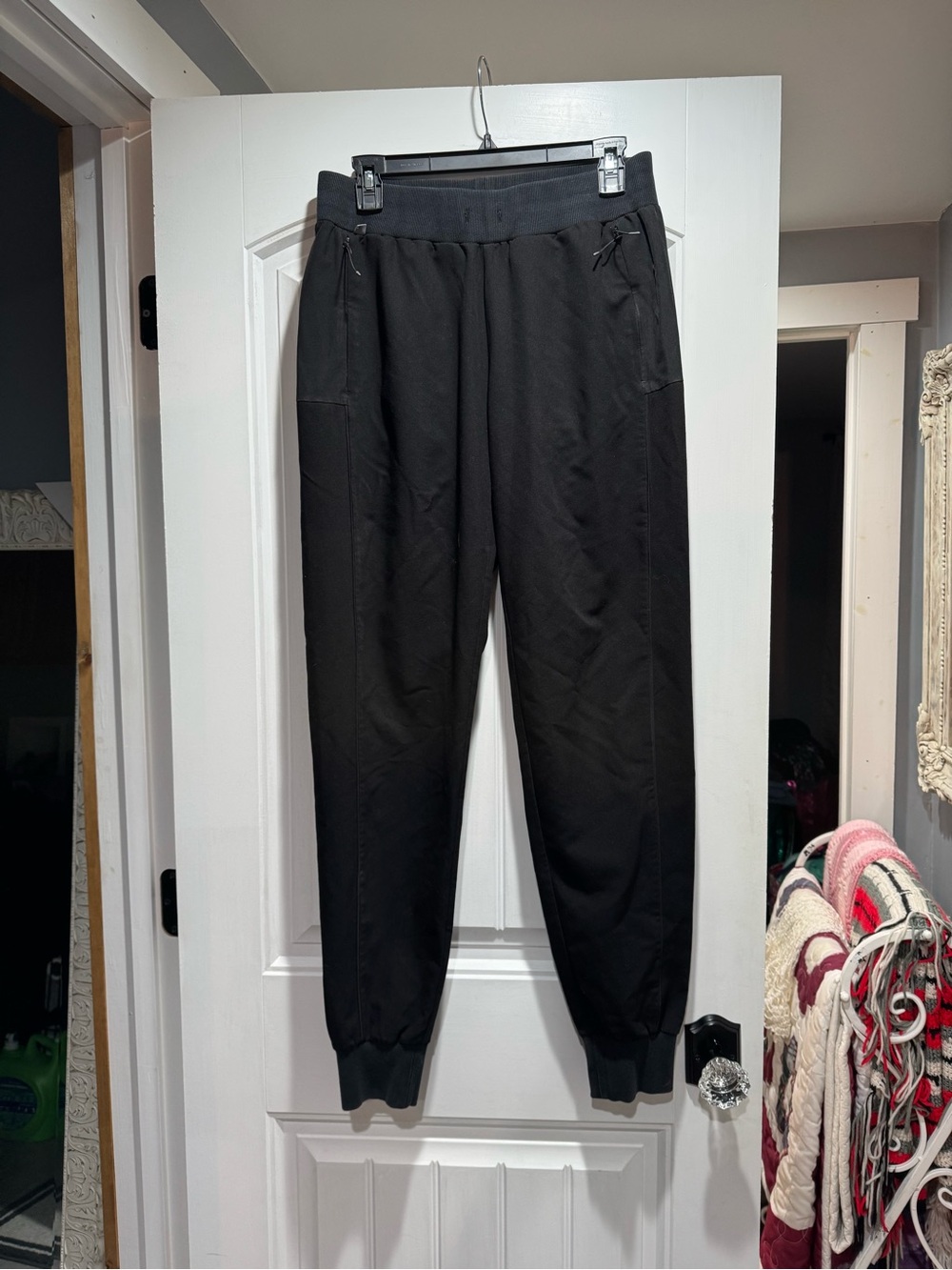 Figs Black Scrub Joggers